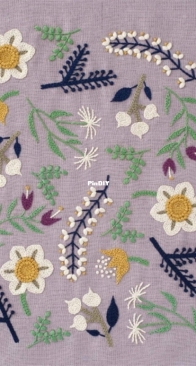 12-Month Embroidery - Yumiko Higuchi - Japanese edition
