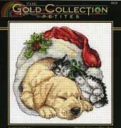 Dimensions - The Gold Collection Petites 8826 Christmas Morning Pets XSD