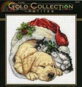 Dimensions - The Gold Collection Petites 8826 Christmas Morning Pets XSD