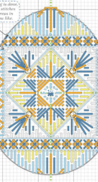 Ukrainian Egg Ornament by Laura J. Perin Designs - Free