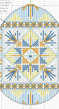 Ukrainian Egg Ornament by Laura J. Perin Designs - Free