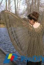 Hearts Vines And Flowers Shawl by Lavinias Niece