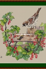 Currant Fence by Jeanne Dick XSD