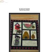 The Painted Quilt-Autumn Sampler by Karen Johnston /Free Pattern