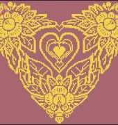 Dessins DHC - Coeur de Tournesols