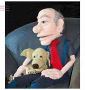 Michaela Harder Baumann - Handpuppet Grandpa - German