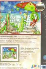 Dimensions 70-08948 - Christmas Beach Chairs