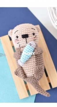 Elisas Crochet - Elisa Sartori - Gilbert the Otter - Free