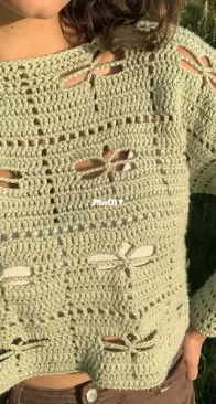 Dragonfly sweater - Marina Mitra