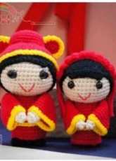 Simple Arts Planet - Saplanet Originals - Lis Sun - Traditional Chinese Wedding Dolls