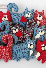 Patchwork Cats by IzTkaniRukami