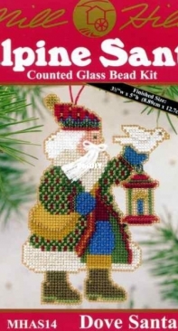 Mill Hill Alpine Santa MHAS14 - Dove Santa