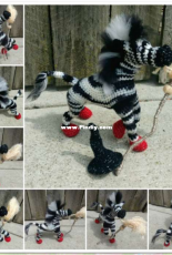 Manic Yarn - Aimee Borst - Witchy Becky Zebra