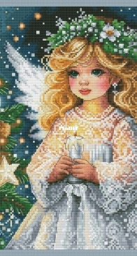 Marshmallow Witch - Christmas Angel by Asya Pristavova