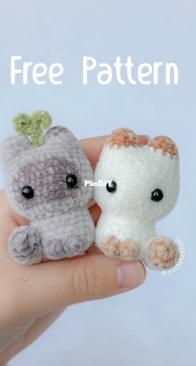 Crocheted by El - Cat - Free