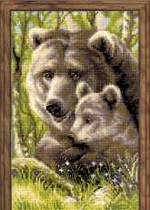 Riolis 1438 Bear with Cub
