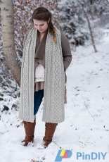 A Walk through Aspens Shawl by Kalurah Hudson-Free