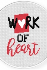 Daily Cross Stitch - Work Of Heart
