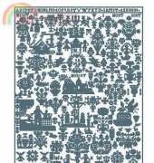 Permin 39-9441 - 1830 Blue Sampler