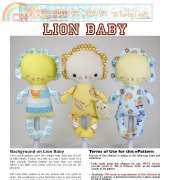 A Bit of Whimsy Dolls- Lion Baby