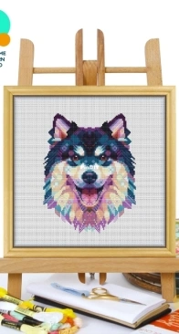 Awesome Pattern Studio - CS2297 - Mandala Finnish Lapphund XSD