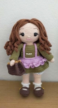 Doudoutoudou Boutique - Ginette Fourmin - Alice Doll - French