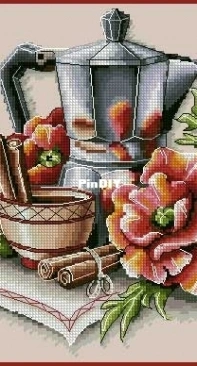 Coffee pot with Poppies by Anna Kuznetsova XSD