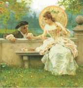 GK1531 - A Tender Moment in the Garden