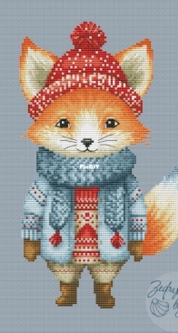 Marshmallow Witch - Zephyr Witch - The snow fox by Asya Pristavova