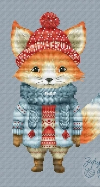 Marshmallow Witch - Zephyr Witch - The snow fox by Asya Pristavova