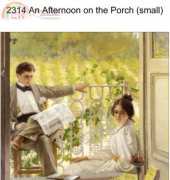 Golden Kite GK 2314 - An Afternoon on the Porch (small)