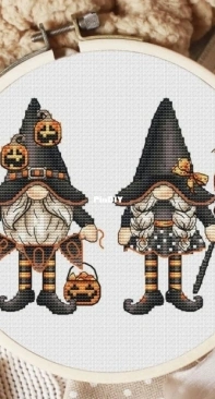 MiAxStitch - MIYAstitch - Halloween Gnomes by Minasyan Yana
