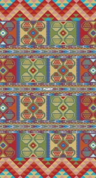 Cross Stitch Canepa - Ethnic Rug II