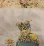 Bunnys cushion