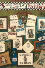 Jeanette Crews Design 22156 Alma Lynne - A Who-ho-hole Lot of Santas