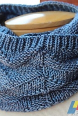 Pine Tree Place Cowl by Grace Yoon / Lombard Designs
