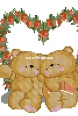 Anchor Forever Friends FRC 0002 - swinging bears XSD