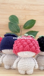 Misss Berlin - Dana Berlin - Crochet yourself 4 whimsical Berry Dudes