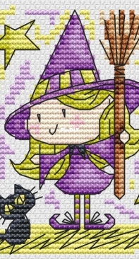 Halloween Witch by Durene Jones - Free
