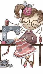 Mr.Stitch & Mrs.Needle - Little Seamstress