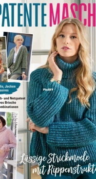 Meine Strickmode Sonderheft MS123 Patentemaschen - German