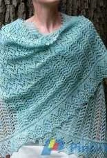 Ice Fantasia Shawl by Anne Hanson