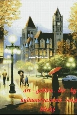 Art-goblen - Rain Street
