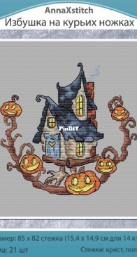 AnnaXstitch- Hut On Chicken Legs by Anna Nolfina
