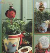 Leisure Arts 22505 Terra Cottas Garden (Painting) by Reba Campbell