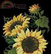 Riolis 1056 Sunflowers by Anna Petrosyan