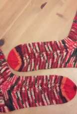My first blocked socks