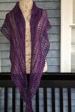 Ravens Land Shawl by Sandra Marie Dooley-Free