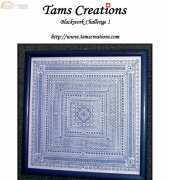 Tams Creations- Blackwork Challenge 1-Free Pattern