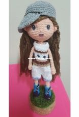 Amigurumi Doll with Cap